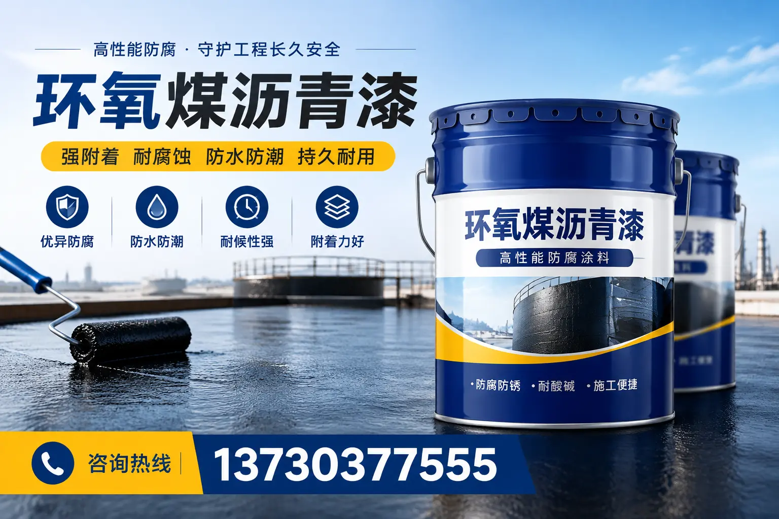 如何判断环氧煤沥青漆的质量？婺城消费者指南