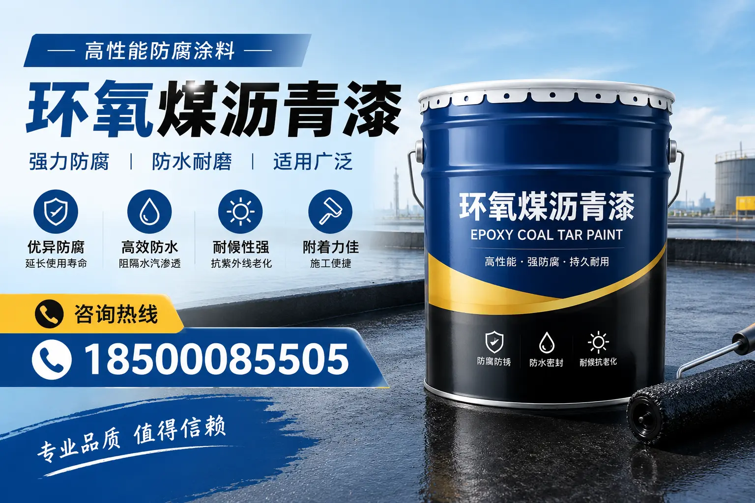 环氧煤沥青漆的主要成分与功能,婺城用户深度了解