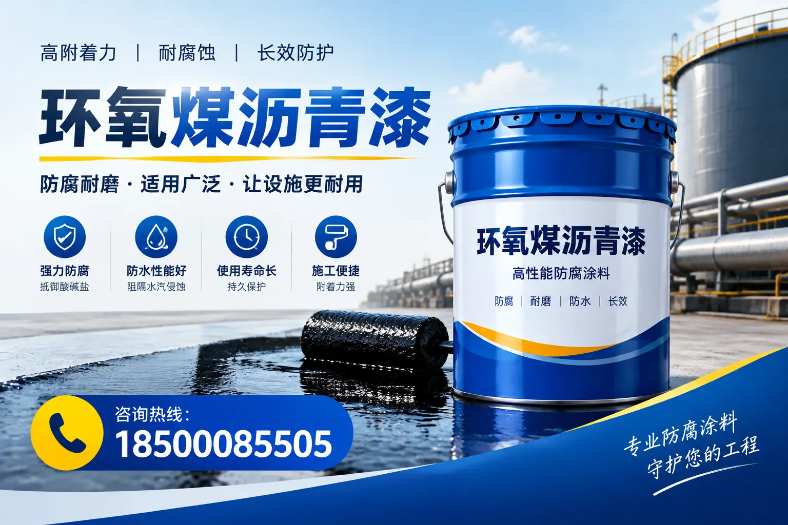 环氧煤沥青漆与其他涂料的对比分析，助力婺城企业决策